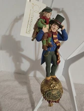 Dept 56 Bob Cratchit And Tiny Tim Ornament A Christmas Carol 