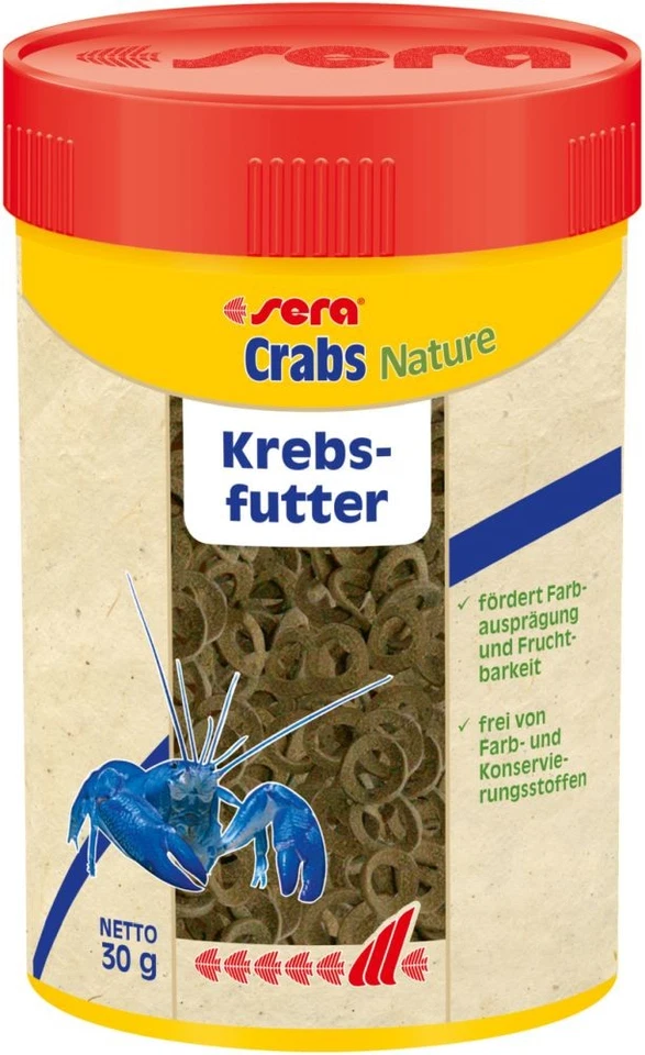 sera Crabs Nature Krebsfutter 100 ml (3,80 EUR/100 ml)