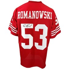 Bill Romanowski autographed signed jersey NFL San Francisco 49ers JSA COA