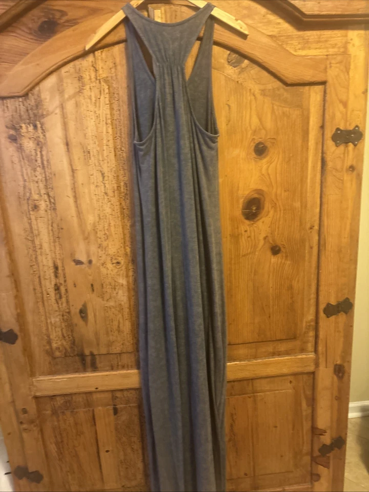 Maxi vestido para mujer Natural Life con estampado de camuflaje talla mediana Foto 3 de 3