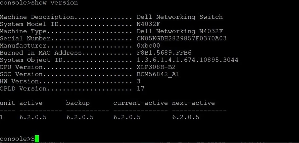 Conmutador de red Dell PowerConnect N4032F 24 puertos 10 Gbe SFP+ totalmente administrado Foto 4 de 4