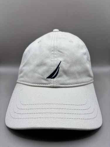 Cappello Nautica Berretto Strapback Blu Avorio Logo Outdoor Casual