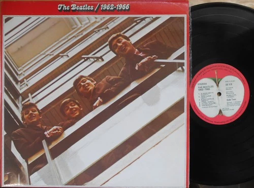 Beatles 1st Press OZ 2LP 1962-1966 EX '73 Apple PCSO7171/2 Beat Rock Pop