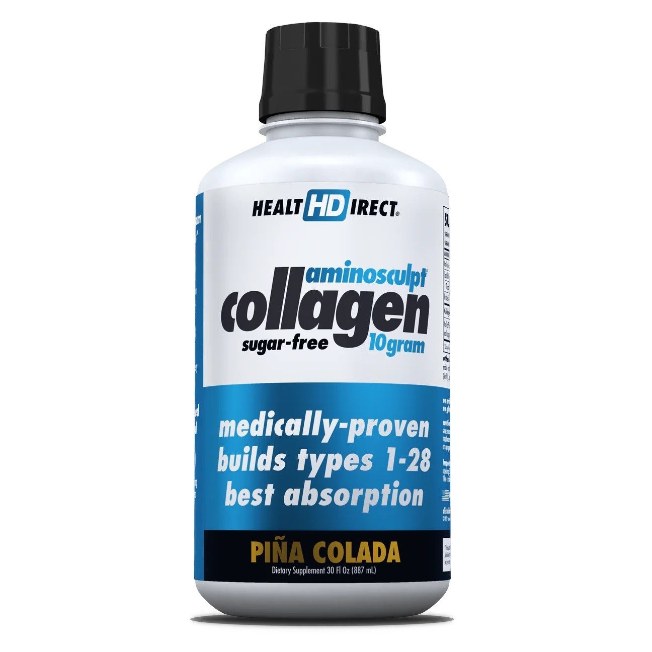 Health Direct AminoSculpt без сахара 10 г пина колада 28 унций жидкости