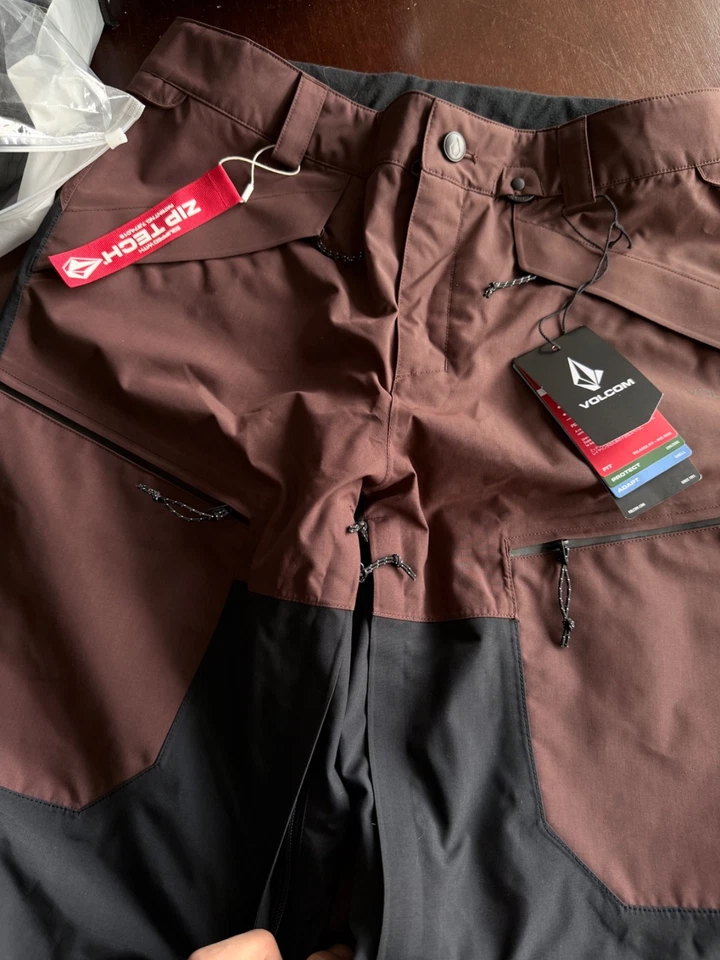 NEW 2026 Volcom Stone Mica 20K Women's Snow Outerwear Pants, Size Medium, - Image 4 of 4