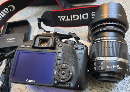 Canon EOS 550D 18.0MP Digital Camera with Canon EF-S 18-55mm IS Lens & Bag - Picture 14 of 19