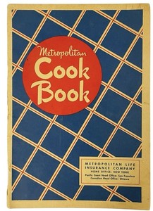 WW2 METROPOLITAN COOKBOOK LIFE INSURANCE WARTIME RECIPES PROMOTION ADVERTISING
