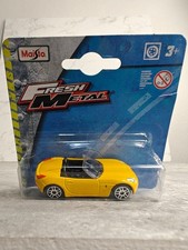 Maisto Diecast Pontiac Solstice 164 Fresh Metal Yellow Car 2006 Sealed Rare
