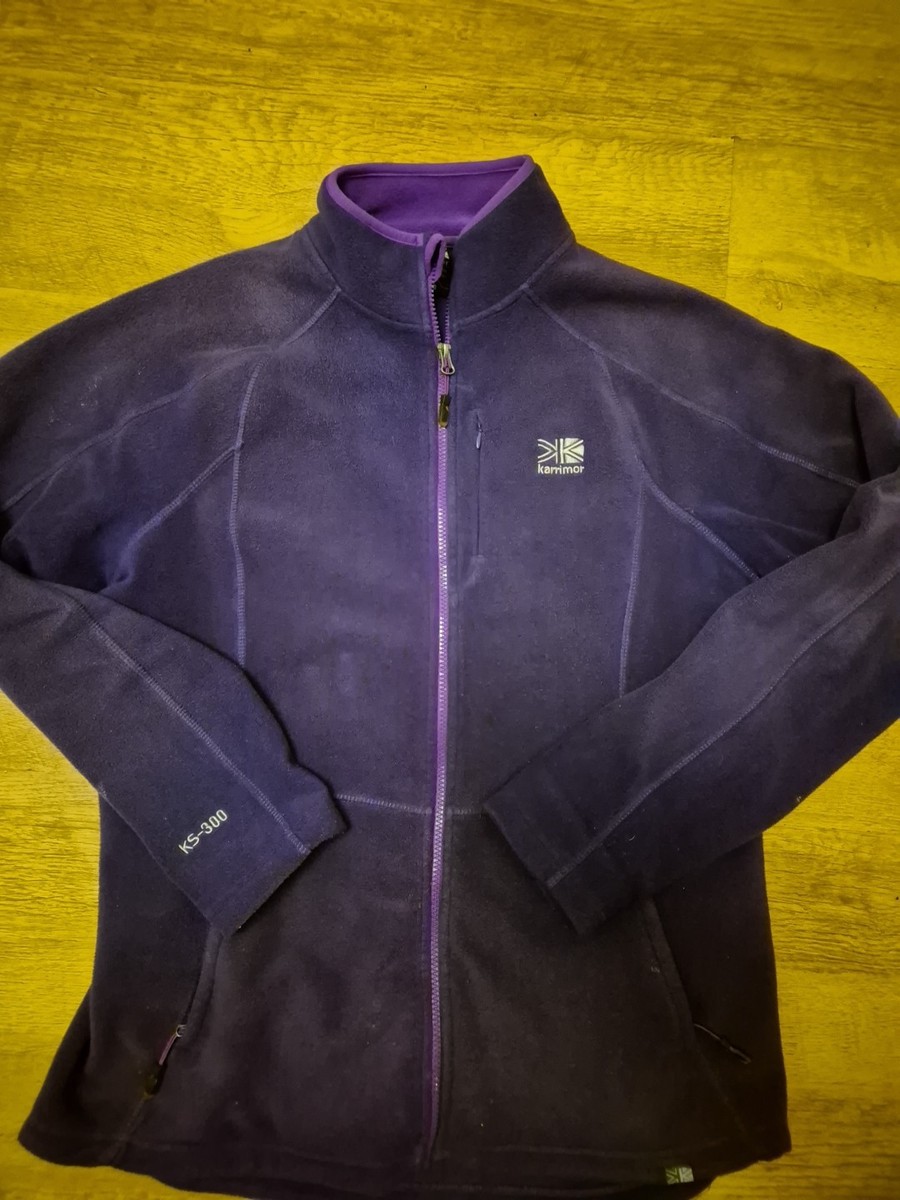 WOMENS KARRIMOR KS-300 FLEECE JACKET PURPLE UK18 UK