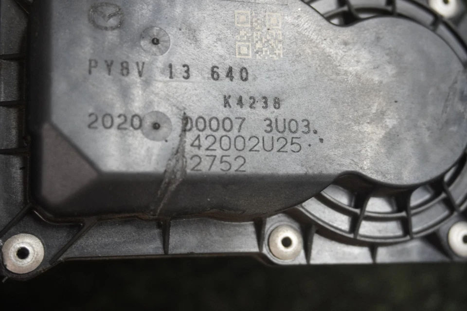 Mazda CX-9 2017 2018 2019 motor de 2,5 L carrocería del acelerador fabricante de equipos originales 158 k millas Py8V13640 Foto 4 de 4