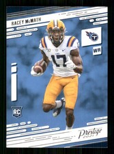 2021 Panini Prestige #293 Racey McMath RC Tennessee Titans TW4882
