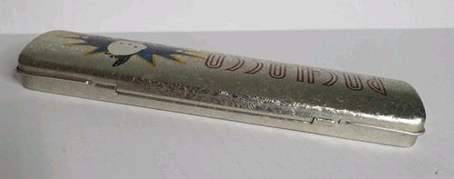 Vintage Sanrio Pochacco Tin Metal Pencil Box Carrying Case 1996 - Picture 10 of 11