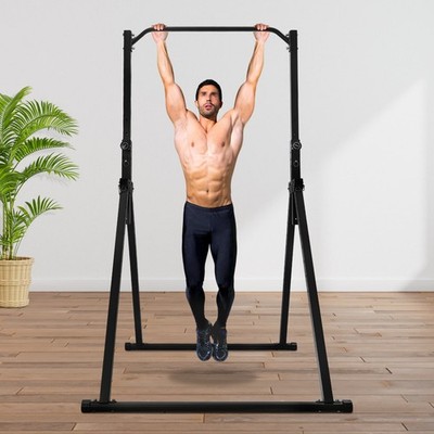 Horizontal Bars Equipment Adjustable Height Pull Up Bar Strength Training Device