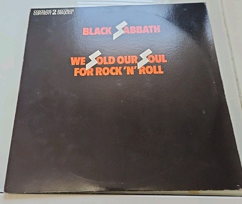 Black Sabbath We Sold Our Soul For Rock 'N' Roll Can 2sws2923 Lp