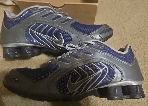 Nike Shox 2006 Navina Laufschuhe Damen 10 Dark Cinder/SL-Drk 356918 211 - Bild 7 von 8