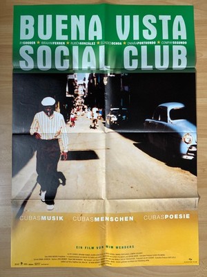 Filmposter * Kinoplakat * A1 * Buena Vista Social Club * 1999 * Wim Wenders