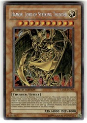 Hamon, Lord of Striking Thunder CT03-EN006 Secret Rare Limited Edition