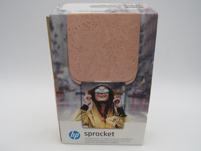 HP Sprocket 2nd Edition Digital Photo Printer Blush NEW SEALED