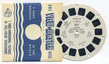 Acadia National Park Maine 1940's View-Master Single Reel 257