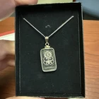 🔥Original 5 Gram Pandagram W/bezel and necklace .999 Silver Singapore Mint 🔥