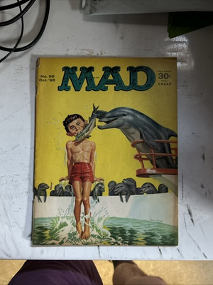#ad 1965 October Mad Magazine No. 98 $12.99