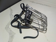 Bronzedog wire basket muzzle for dogs