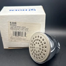 Moen 6306 Showerhead 1.75GPM Chrome Fixed Single Function Eco-Performance