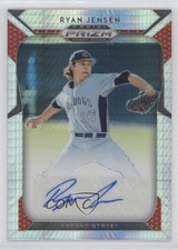 2019 Panini Prizm Draft Picks Auto Hyper Prizm 17/75 Ryan Jensen #59 Auto nd3