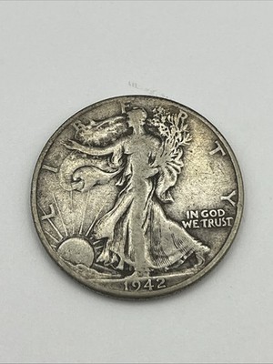 1942-D 50C Walking Liberty Half Dollar | eBay