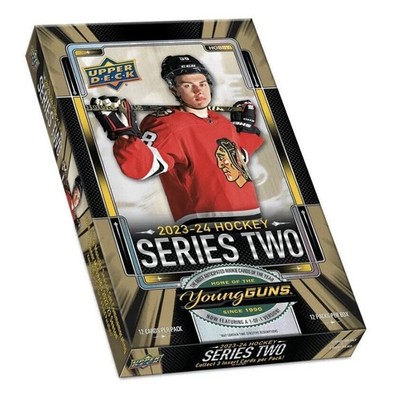 2023-24 Upper Deck Hockey Series 2 NHL Factory Sealed Hobby Box