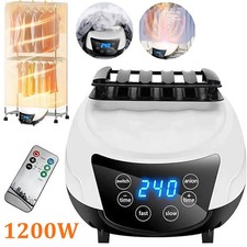 1200W Heated Clothes Horse Dryer, Indoor Electric Washing Laundry Airer Only dry