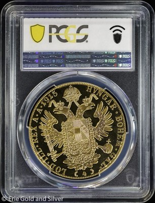 1915 4 Ducat Austria Gold Proof Francis Joseph I Restrike PCGS PR