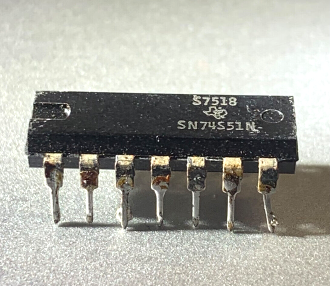 Texas Instruments SN74S51-N Schottky 2-Wide 2-In And-Or-Invert
