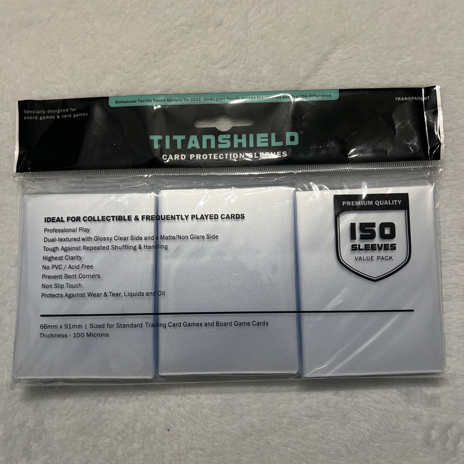 New Premium Quality TitanShield Card Protection Sleeves. 150 Sleeves eBay