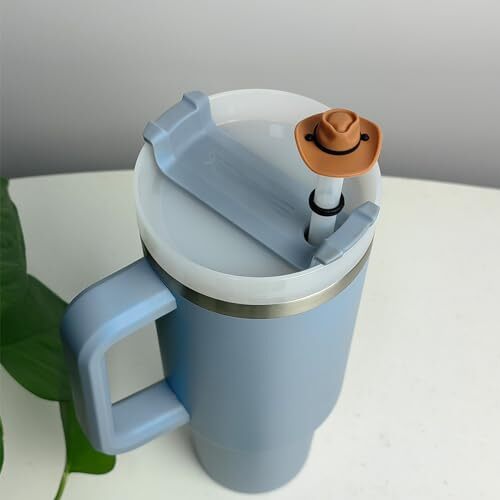 4er Pack Silikon Strohhalm Abdeckungen Kappe kompatibel mit Stanley Cup 30 40 Cowboyhut - Bild 3 von 7
