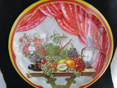 England Daher Decorated Ware Fruit Tin Metal Tray Long Island Ny