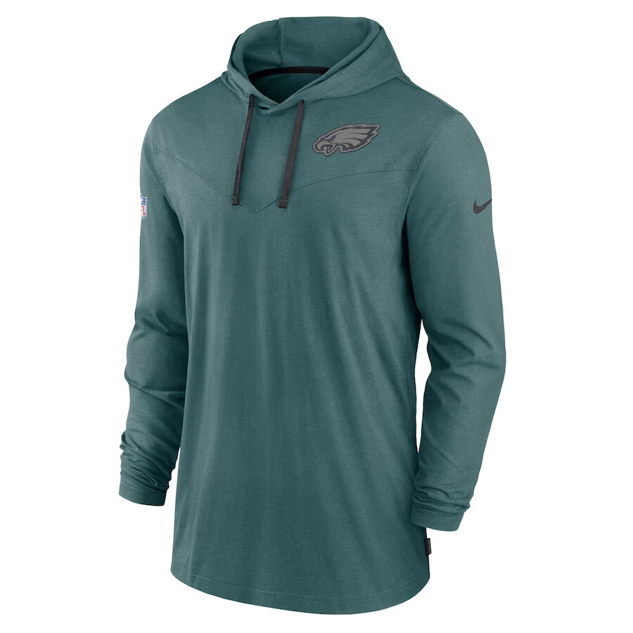 AUTHENTIC Nike Philadelphia Eagles Hoodie Men's NFL Sideline AUTHENTIC Nike Philadelphia Eagles Hoodie Men's NFL Sideline