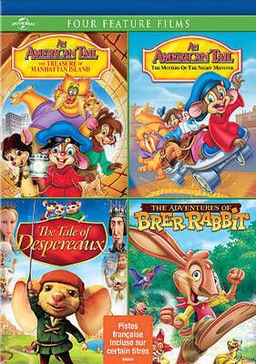 American Tail: 4 Movie Complete Collection (DVD, 2014, 2-Disc Set, Canadian)