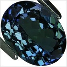 1.57 Ct AA Natural D Block Tanzanite Medium Violet Green Color Oval Cut — photo 2