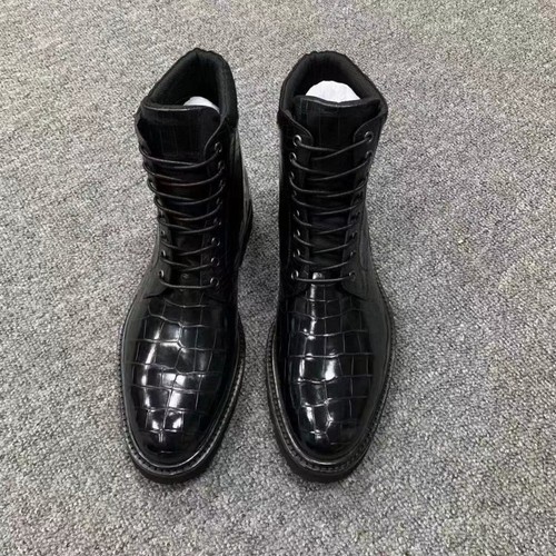 Men's Shoes Leather Boots Handmade Size 11US - 44EU - 第 6/8 張圖片