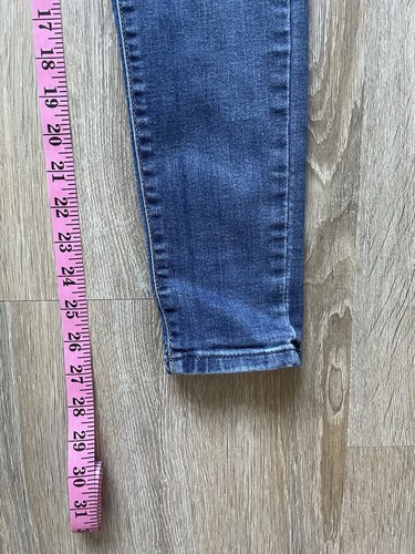 Levis 720 High Rise Super Skinny Blue Slim Denim Jeans Girls Juniors Size 12 - Picture 7 of 7