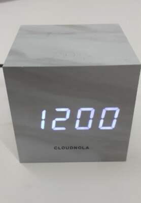Cloudnola Block Clock 3-in-1 LED Alarm Clock Calendar Temperature