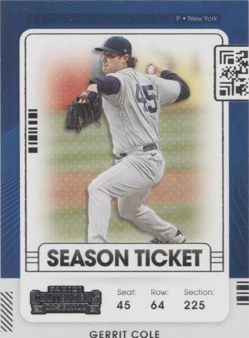 2021 Panini Contenders - Gerrit Cole #11 - 1 of 1