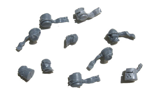 Warhammer  Bretonnian Bits Knights Men at Arms heads (10, ass. sample shown)