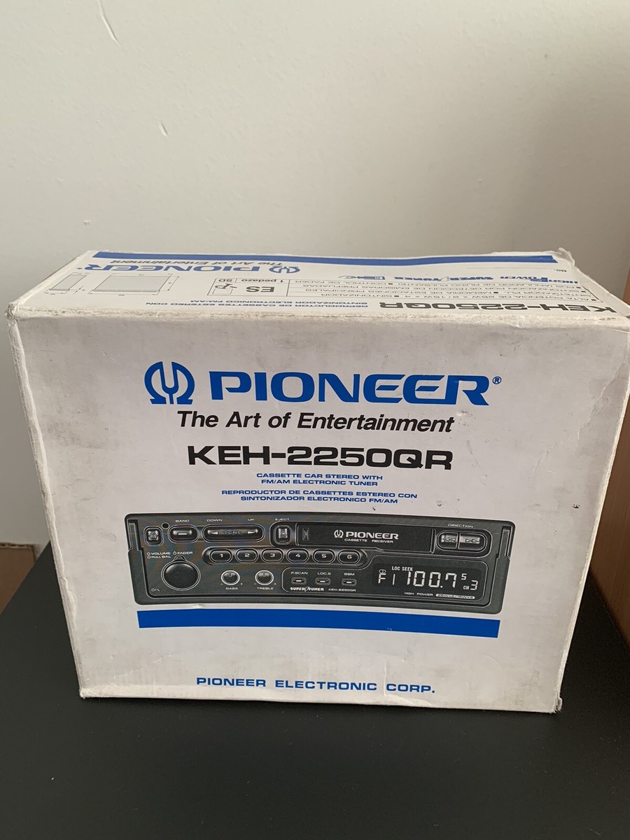 Vintage Pioneer Premier KEH-2250 QR Stereo Tuner Cassette Receiver
