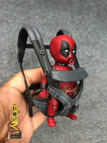 1/6 Hot Toys MMS746 Deadpool & Wolverine Deadpool Babypool para figura de acción