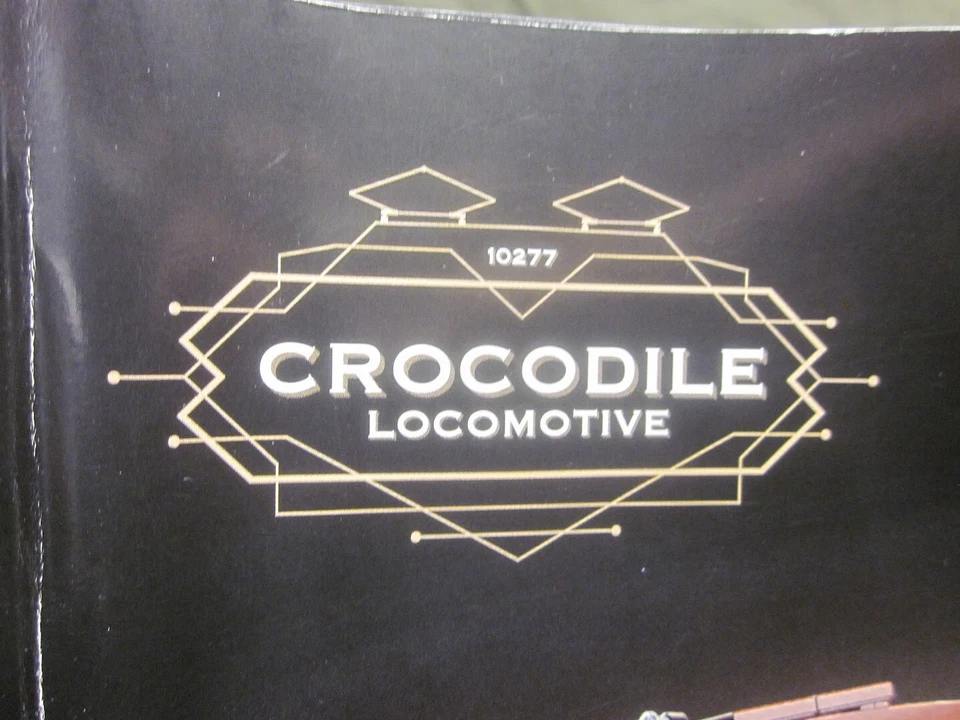 LEGO Icons: Crocodile Locomotive 10277 Manual Foto 2 de 4