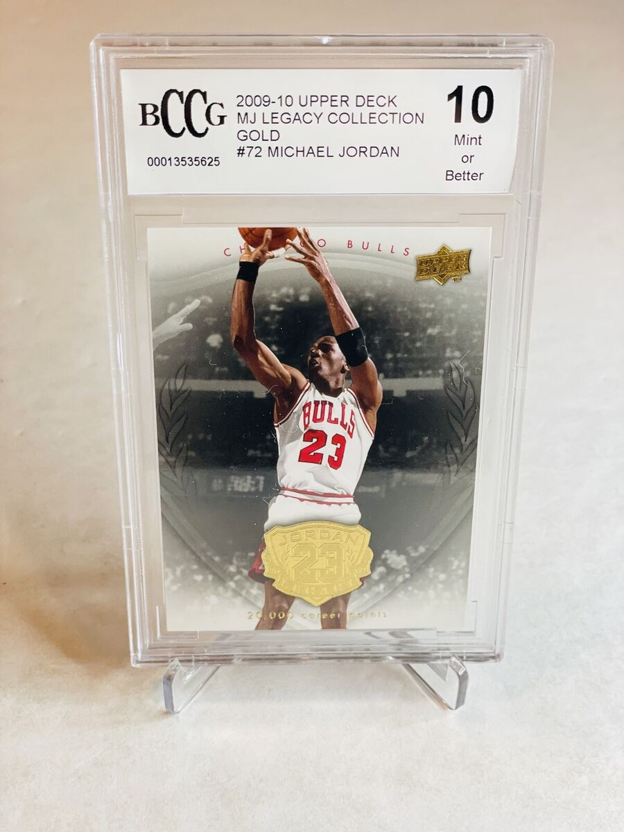 2009-2010 Upper Deck MJ LEGACY COLLECTION GOLD #72 Michael 2009-2010 Upper Deck MJ LEGACY COLLECTION GOLD #72 Michael