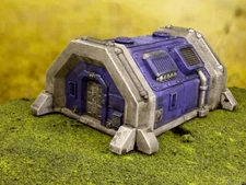 Sci-Fi Barracks Bunker - Grimdark Gothic Wargaming Tabletop