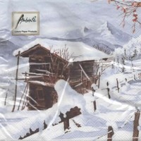 20 St. Servietten Ambiente 33X33Cm Chalet Vintage/Retro Landhaus Tischdeko